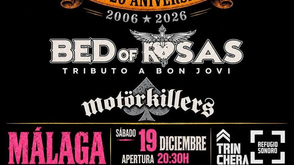 Rock N Roses Fest En Málaga 2026
