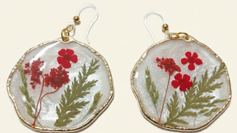 Taller de Joyas con Flores y Resina