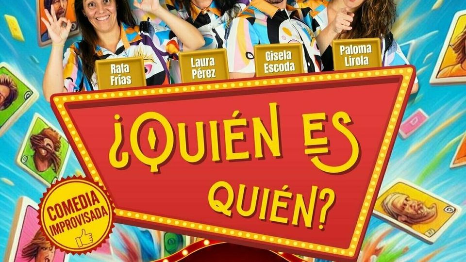 ¿Quién es quién? - Impro Show en Málaga Mayo 2026