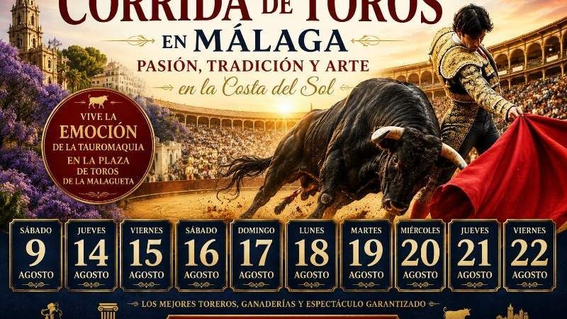Corrida de toros en Málaga