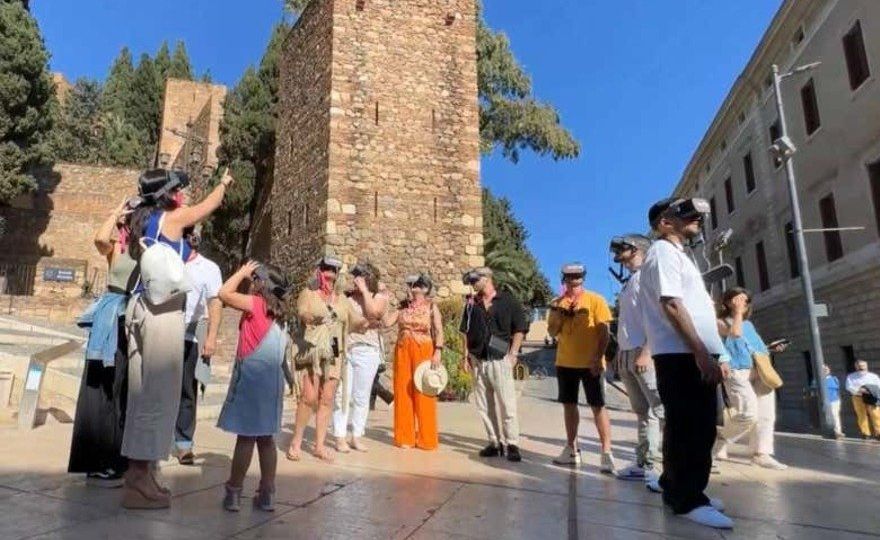 Free tour por Málaga con gafas de realidad virtual