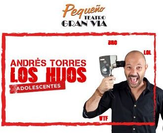 Los hijos adolescentes de Andrés Torres en Málaga