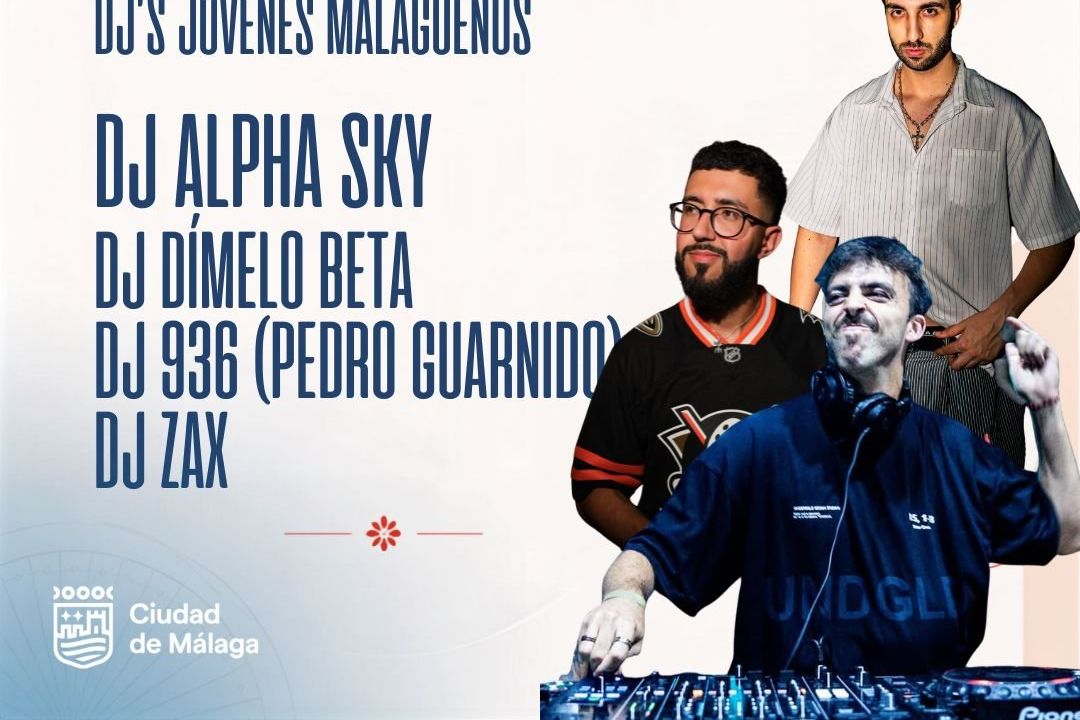 DJ’S jóvenes malagueños