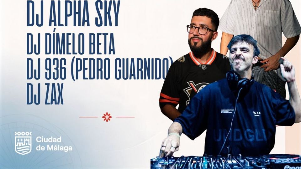 DJ’S jóvenes malagueños
