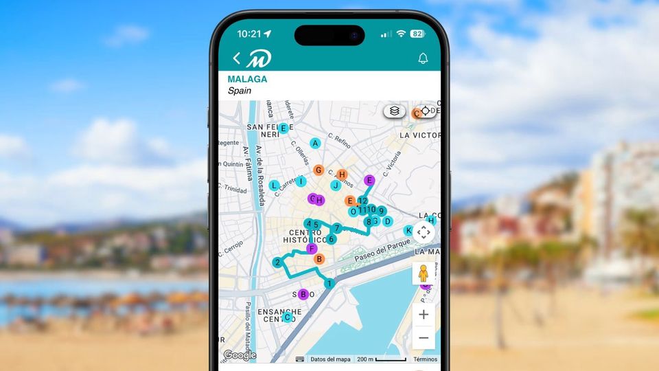 TOP Málaga: Visita Guiada con tu móvil