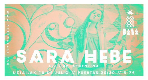 Sara Hebe + FRAC en Málaga
