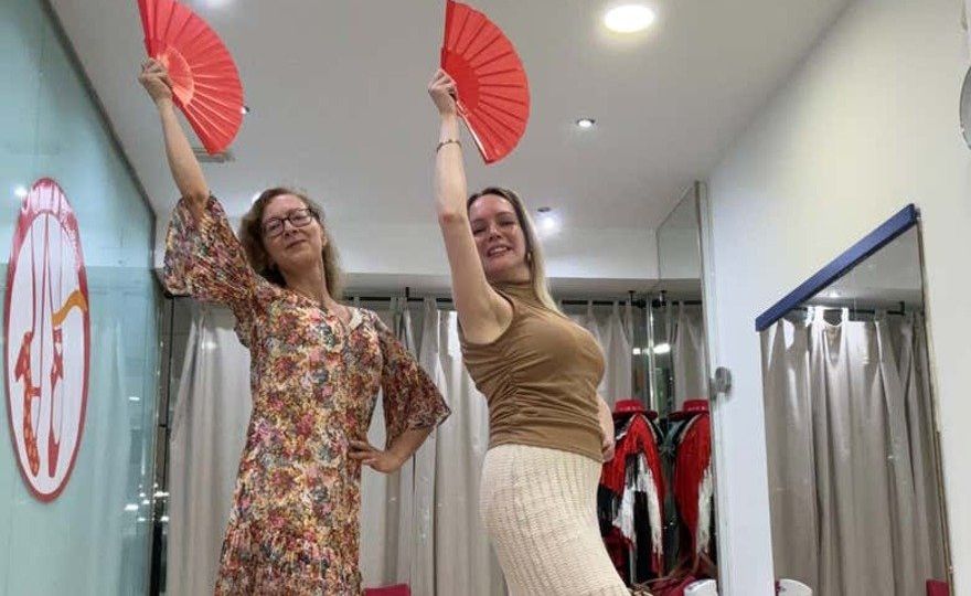 Clase de flamenco en Málaga