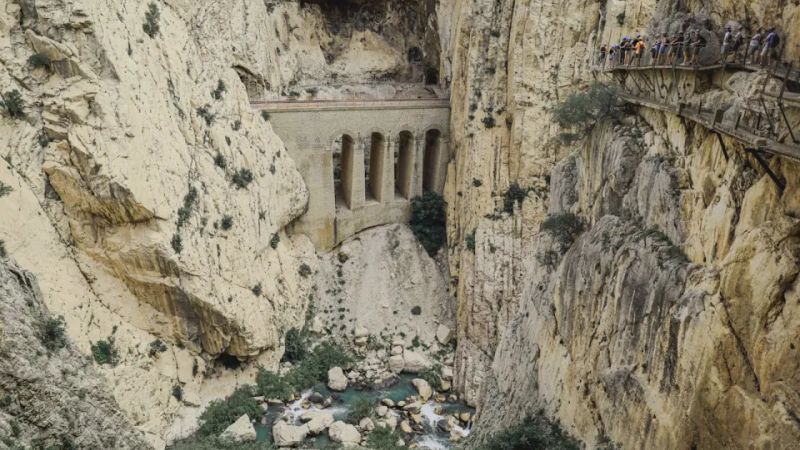 Visitas escolares en el Caminito del Rey