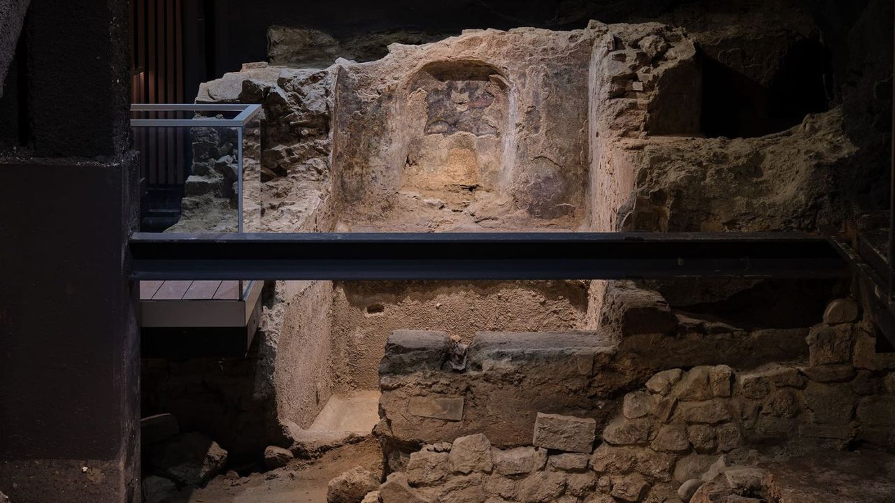 Visita al yacimiento romano del Museo Carmen Thyssen de Málaga
