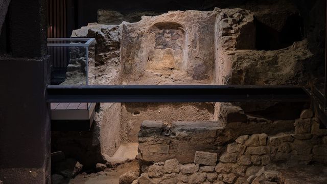 Visita al yacimiento romano del Museo Carmen Thyssen de Málaga