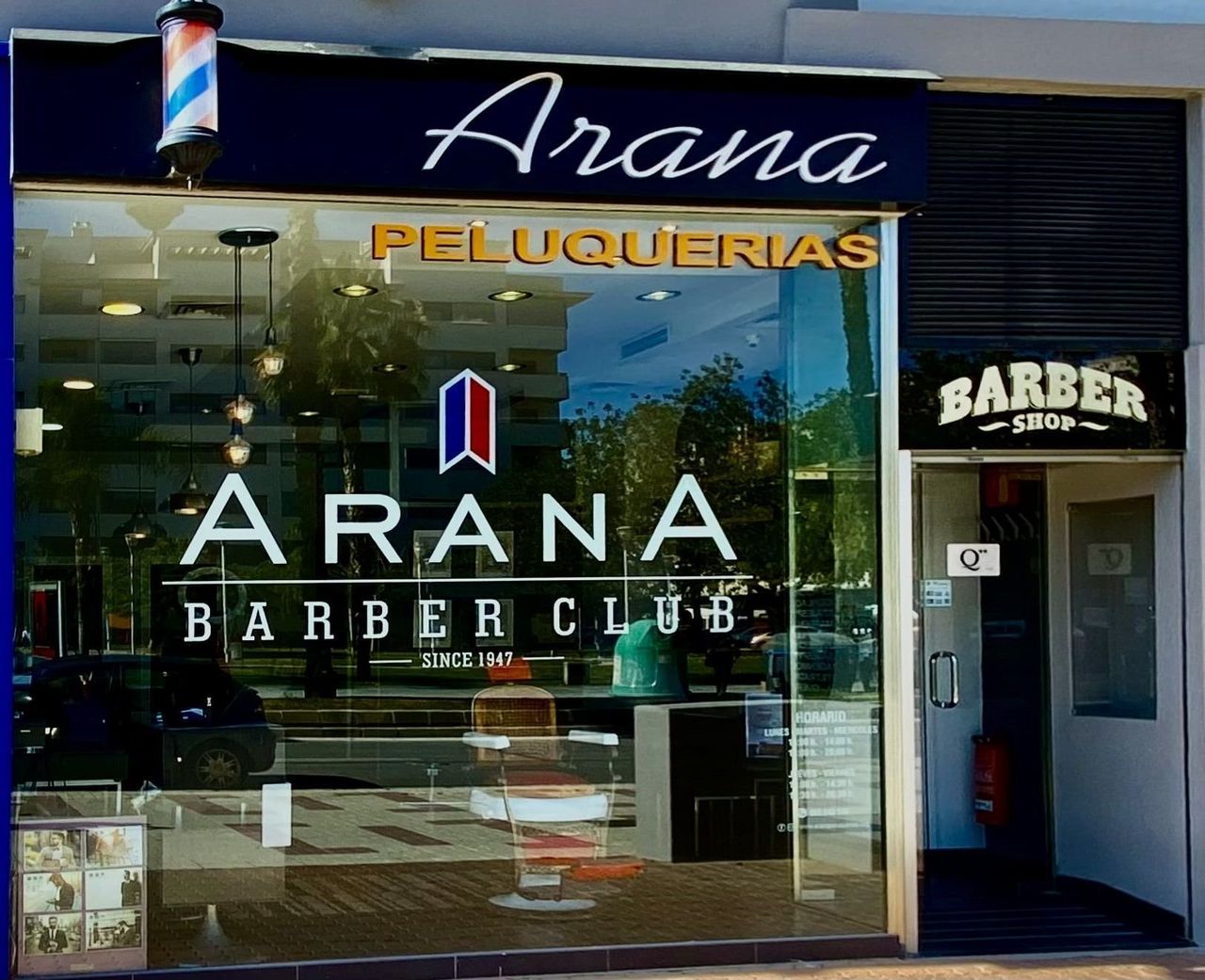 Foto: Arana Barber Club Avda. Moliere 40
