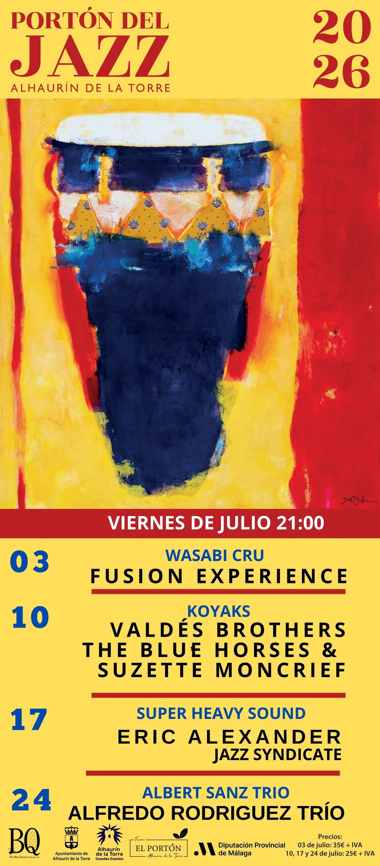 Programación el Portón del Jazz. Foto: El Portón del Jazz.