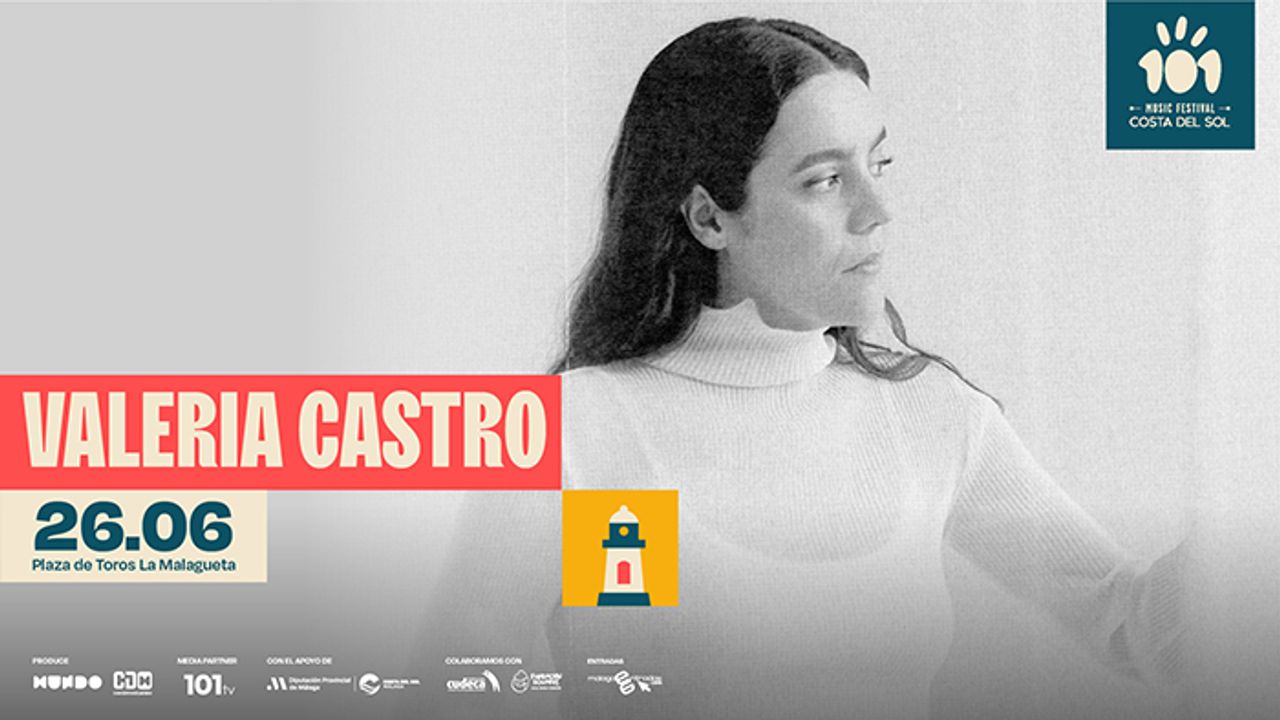 Cartel Valeria Castro. Foto: Redentradas. 